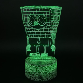 SvampeBob 3D lampe